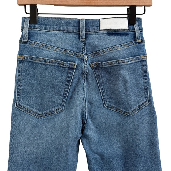Re/Done Women's Skinny Jeans in Blue - Picture 4 of 10